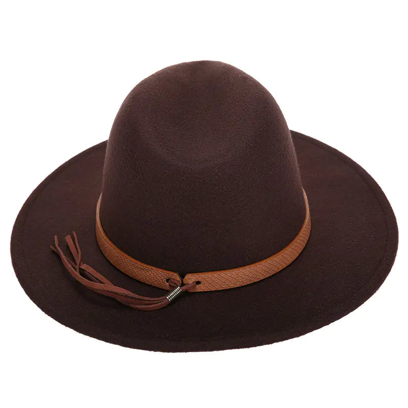 Fashionable Wool Fedora Hat for Women
