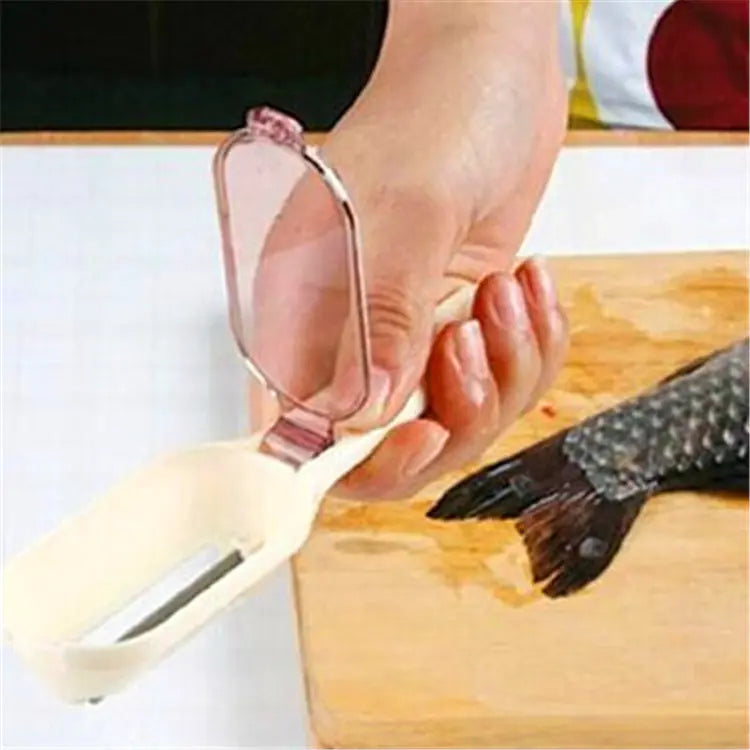 Fish Scaler and Skinning Knife Set