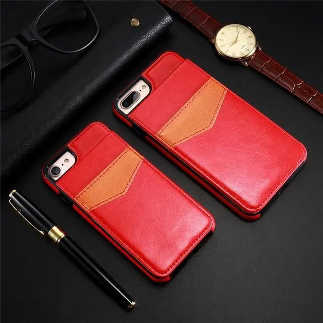 Vertical Flip Wallet Case