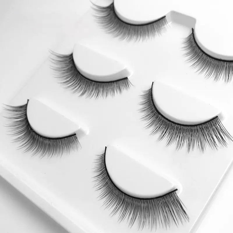 Natural False Eyelashes Set