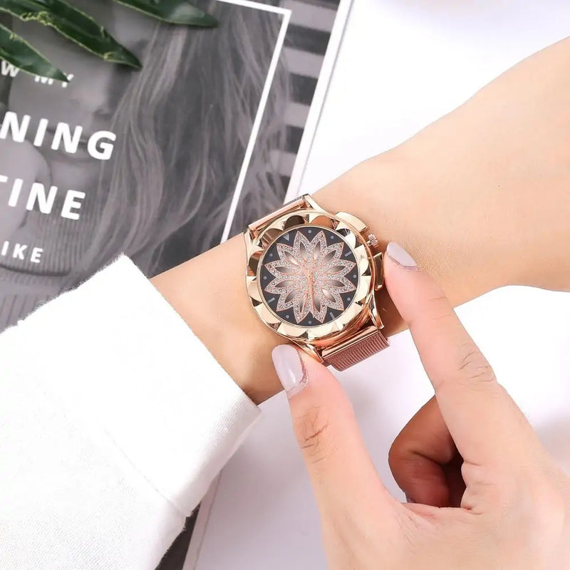 Fleura?? Rhinestone Watch