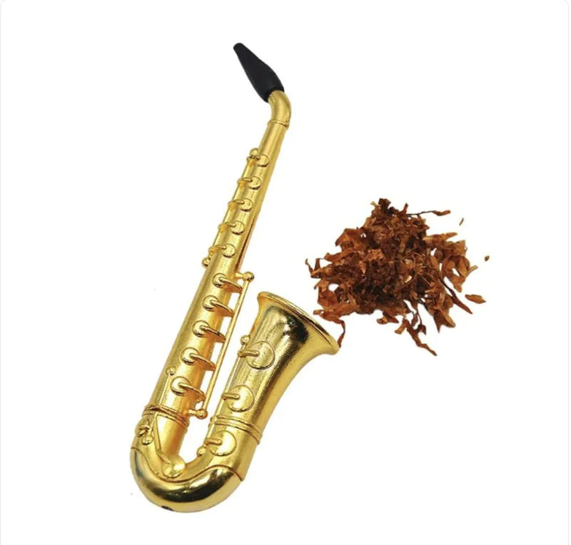 Metal small saxophone pipe