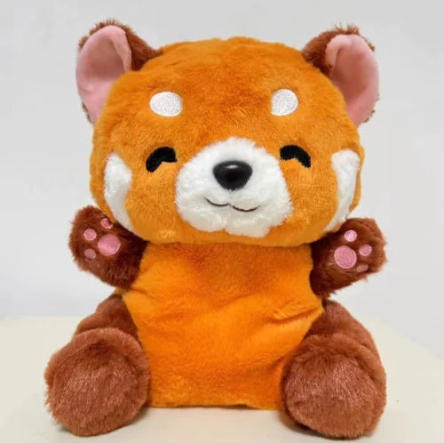 New Red Panda Plush Toy: Musical Lights & Breathing