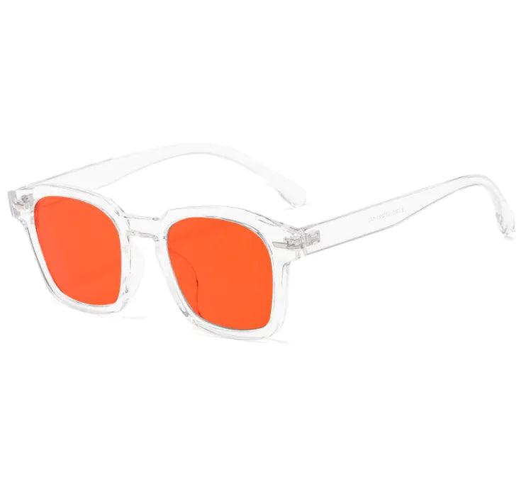 AquaEdge Irregular Wave Sunglasses – Ocean Lens with Metal Hinge Design