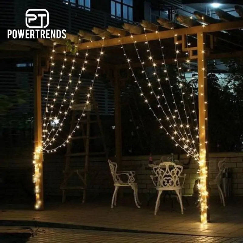 LED Curtain String Lights