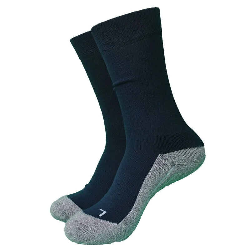 2 Pairs High Quality Outdoor Coolmax Terry Thick Active Trekking Socks Men&