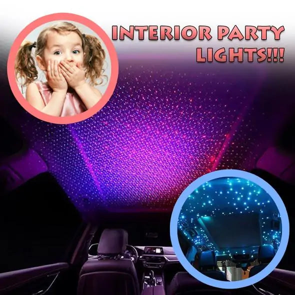 TrendTechs? Car Atmosphere Interior Ambient Star Light