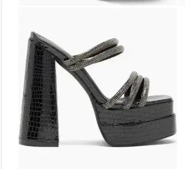 CHASE AND CHLOE Embellished Multi Strap Sandal (Women)