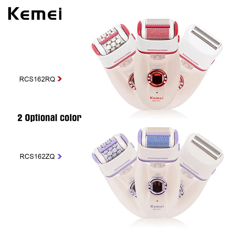 Kemei 3-in-1 Electric Women&