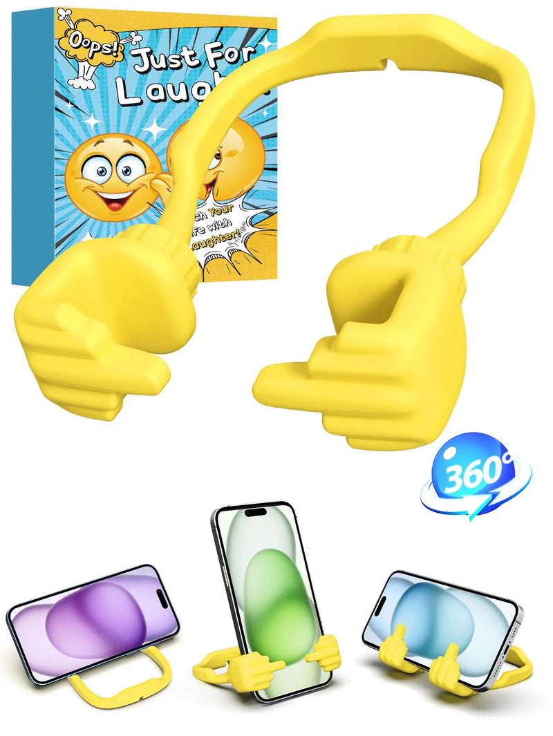 Cell Phone Stand Holder for Desk, Valentines Day Gifts for Her Teens Boys Girl, Gag Gifts Funny Adult Men Women Teenage Mom Dad Him Wife Who Have Everything on Birthday Easter Basket Stuffer Cool Idea