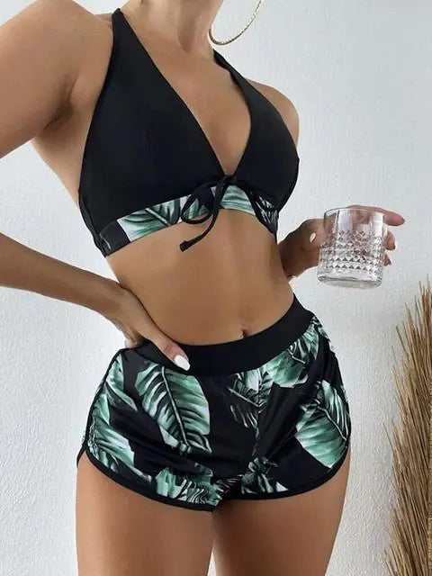 High Waist Bikini Set Swimwear