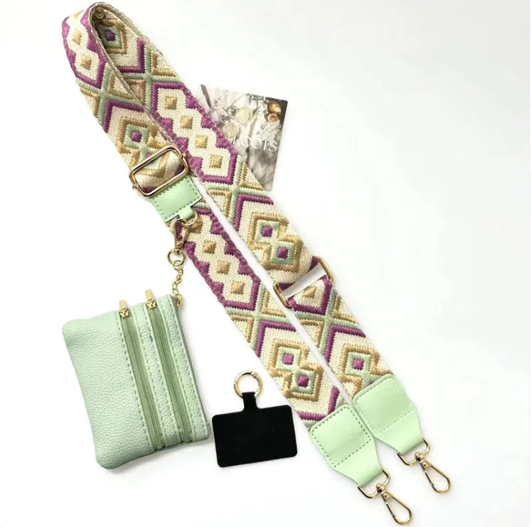 One-Shoulder Phone Case with Adjustable Lanyard