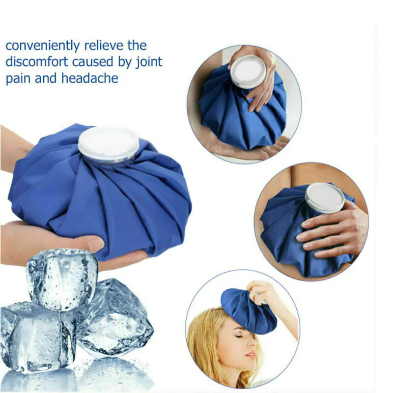 3PCS Ice Bags Packs Knee Neck Reusable Cold Relief Pain Headache Sport Injury