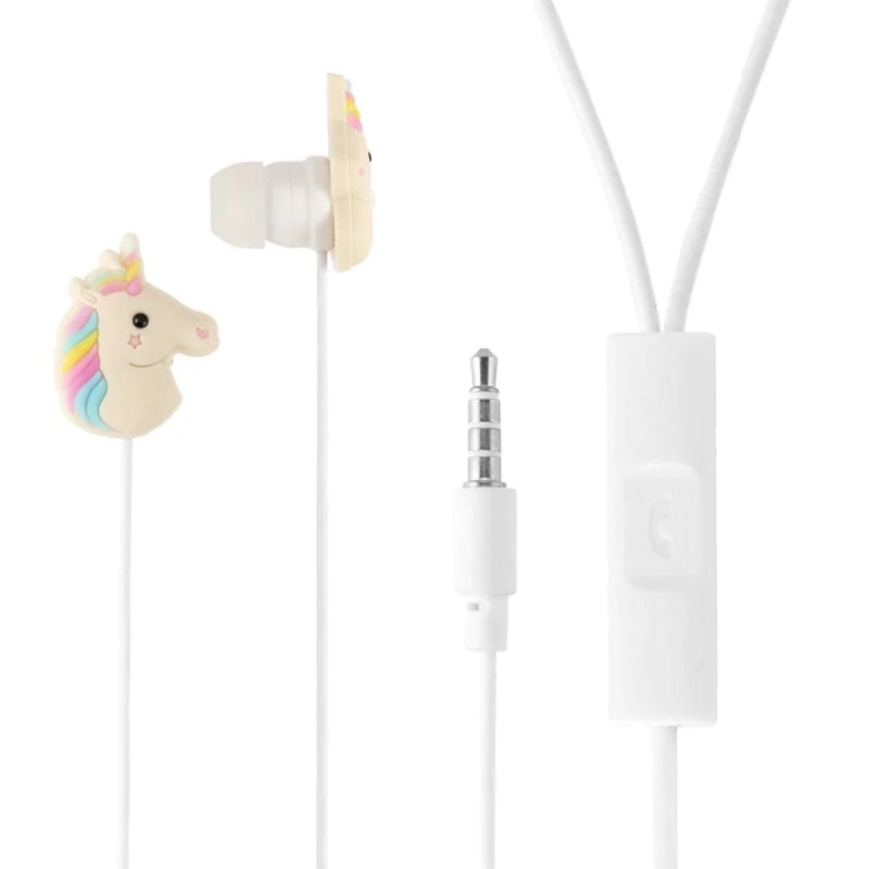 Special Unicorn Cartoon Earphones