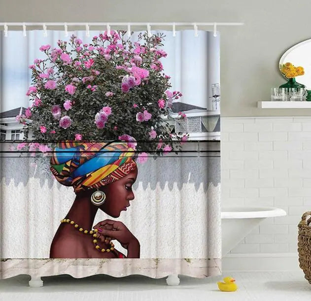Bathroom Curtain, Drapes, and Shower Curtain