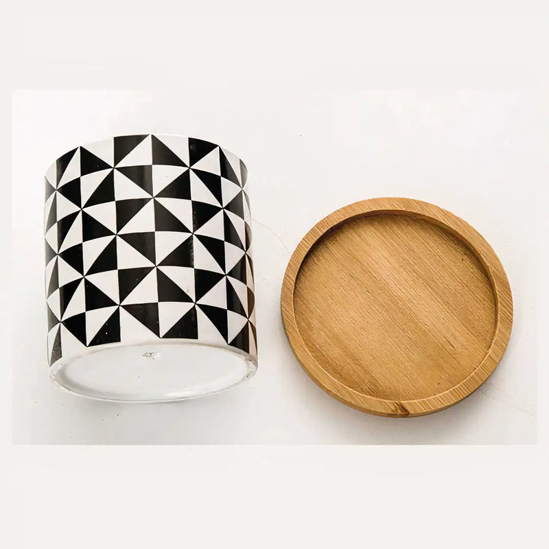 B&W Planters Set of 3