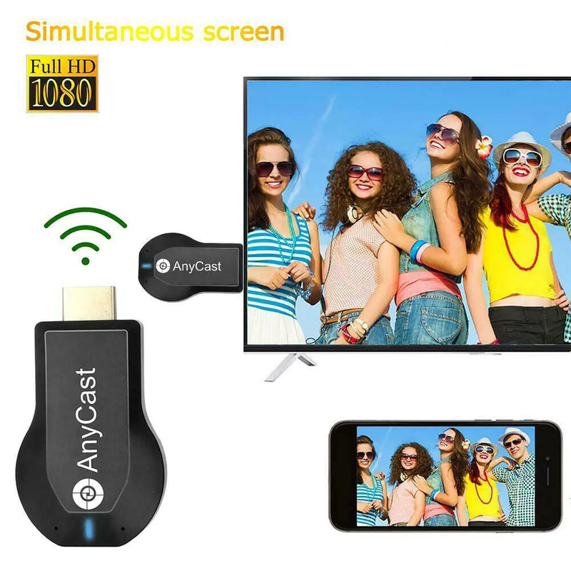 4K WiFi HDMI Anycast Miracast Airplay TV Wireless Display DLNA Dongle Adapter