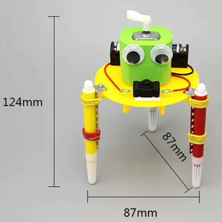 DIY Robot Kids Puzzle Assembled Handmade