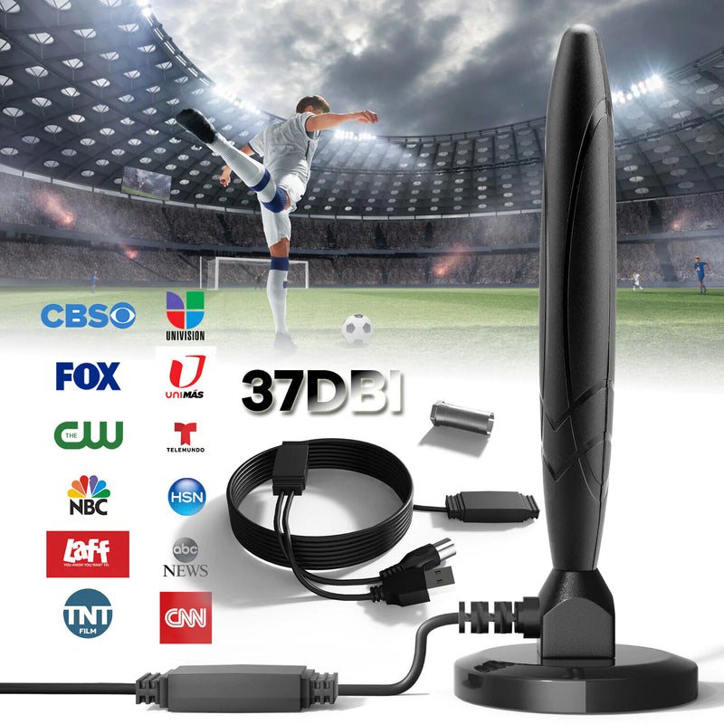 5600Miles Upgraded TV Antenna HDTV Amplified Digital 4K 1080P Long Range Indoor