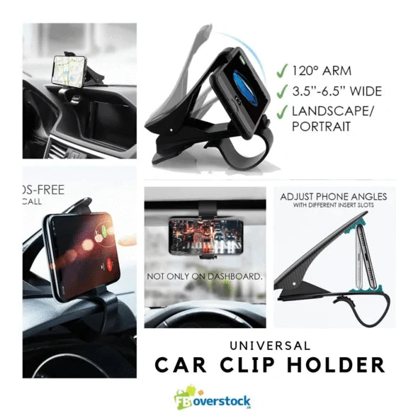 GripHero Universal Car Clip Holder