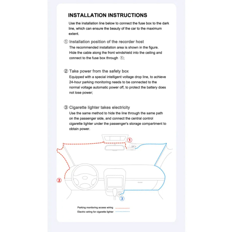 4K WiFi Night Vision Car Security Camera