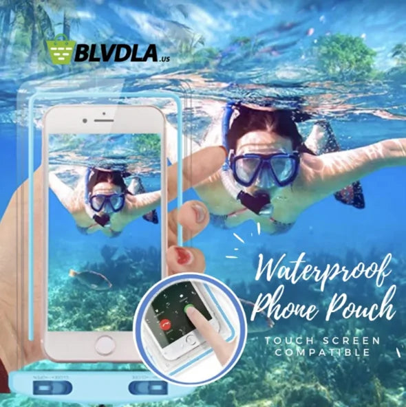 Touch Screen Compatible Waterproof Phone Pouch