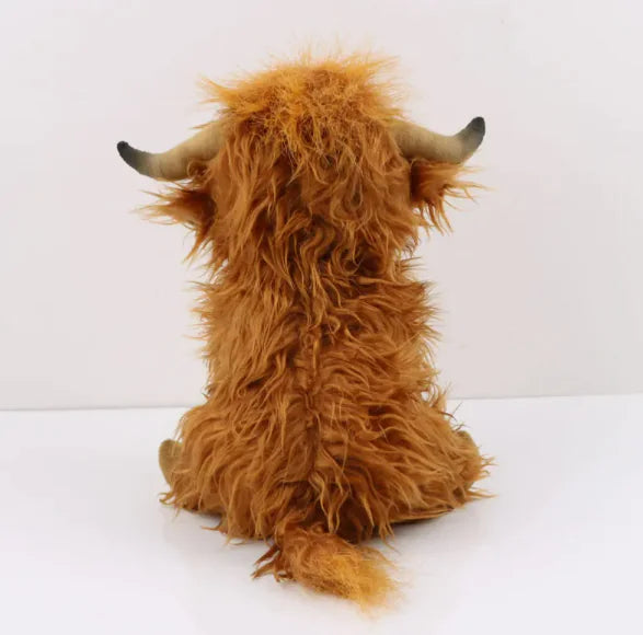 Scottish Highland Cow Long-Hair Plush Toy