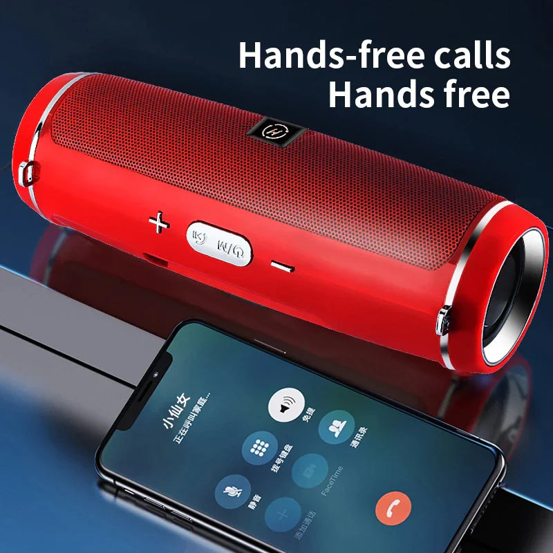 Bluetooth 5.1 Speaker Wireless Waterproof Outdoor Stereo LOUD Bass USB/TF Strap