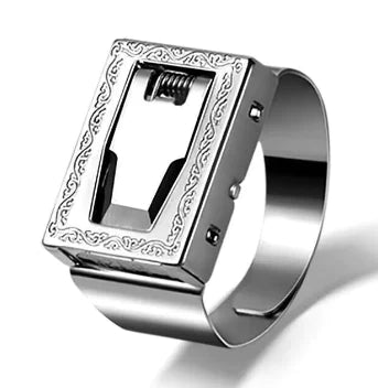 Self-Defense Ring with Built-in Blade