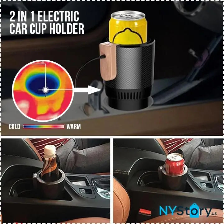 AutoZone? 2 in 1 Electric Car Cup Holder