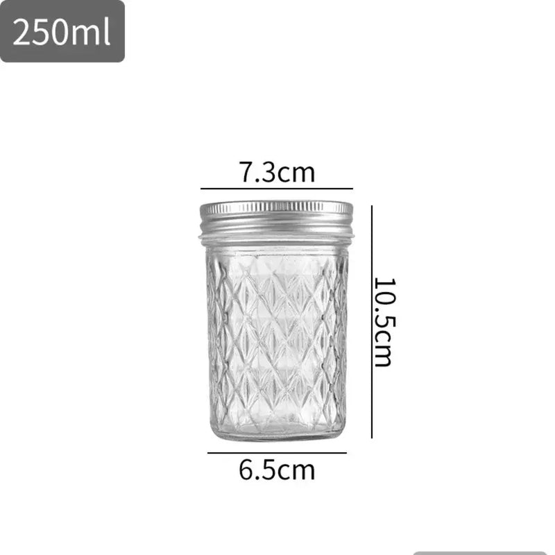 Transparent Glass Sealed Bottle