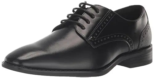 Stacy Adams Boys Kalvin Plain Toe Oxford Black 12.5 Big Kid