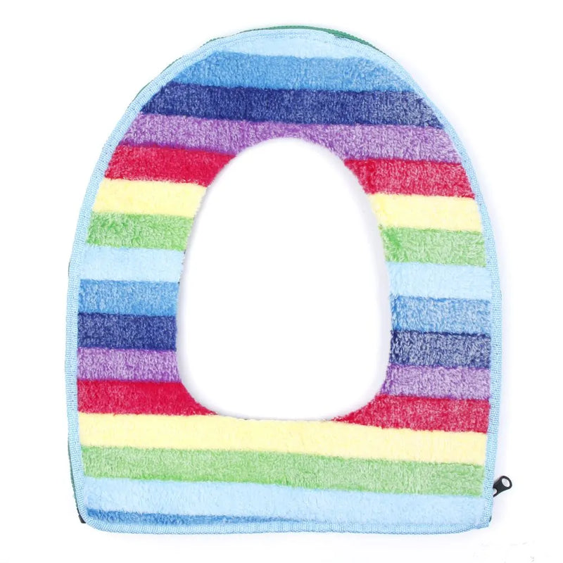 Rainbow Toilet Seat Cover