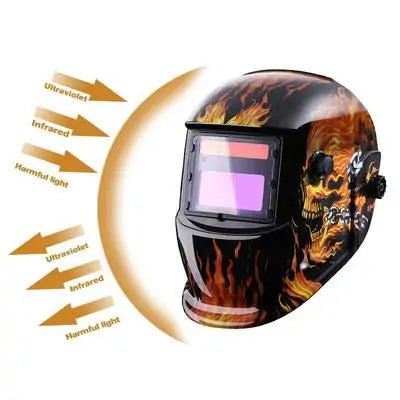 Auto-Darkening Electric Welding Mask