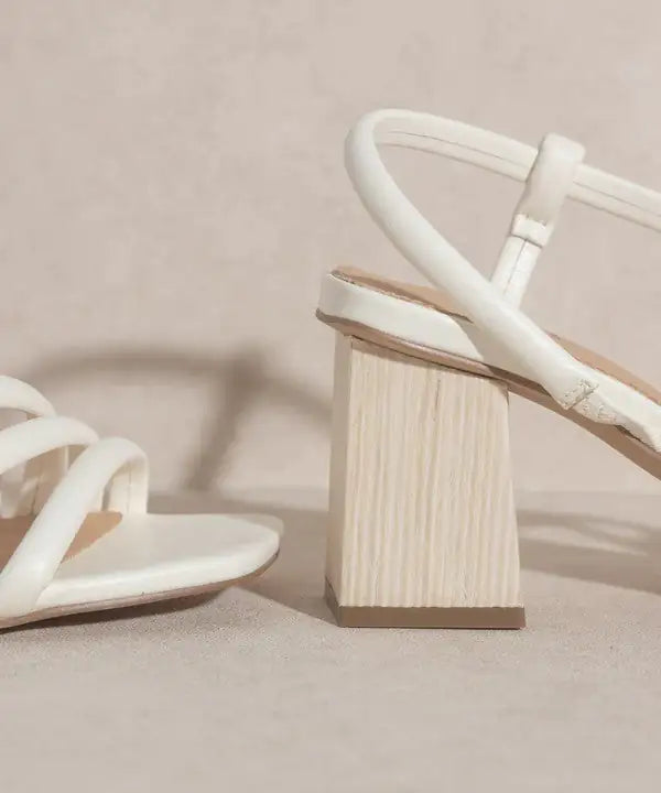 OASIS SOCIETY Ashley - Wooden Heel Sandal