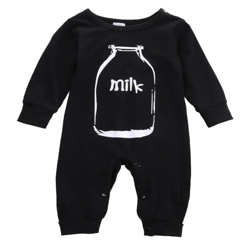 Milk Romper Cotton Jumpsuit