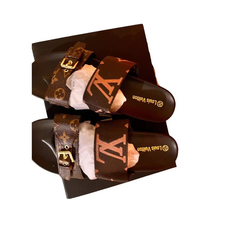 Fashion Design Flat Mule