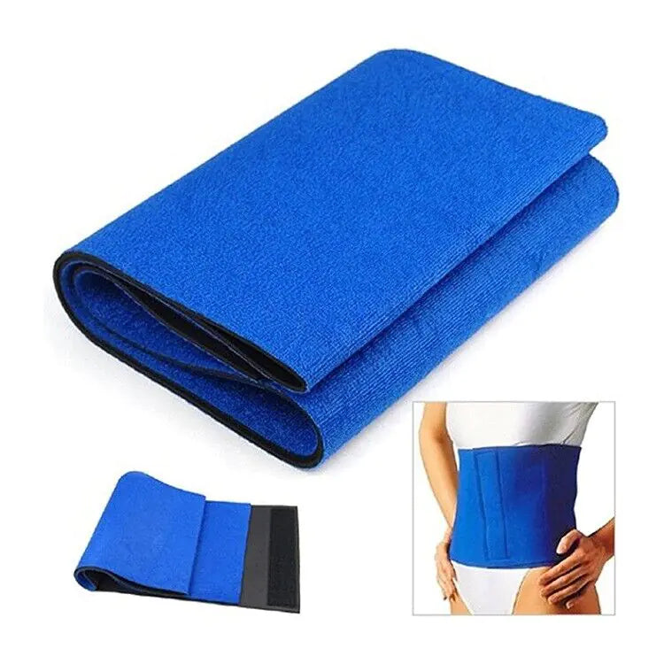 Waist Trimmer Belt Sweat Band Wrap Ab Stomach Weight Loss Fat Burner Slimming