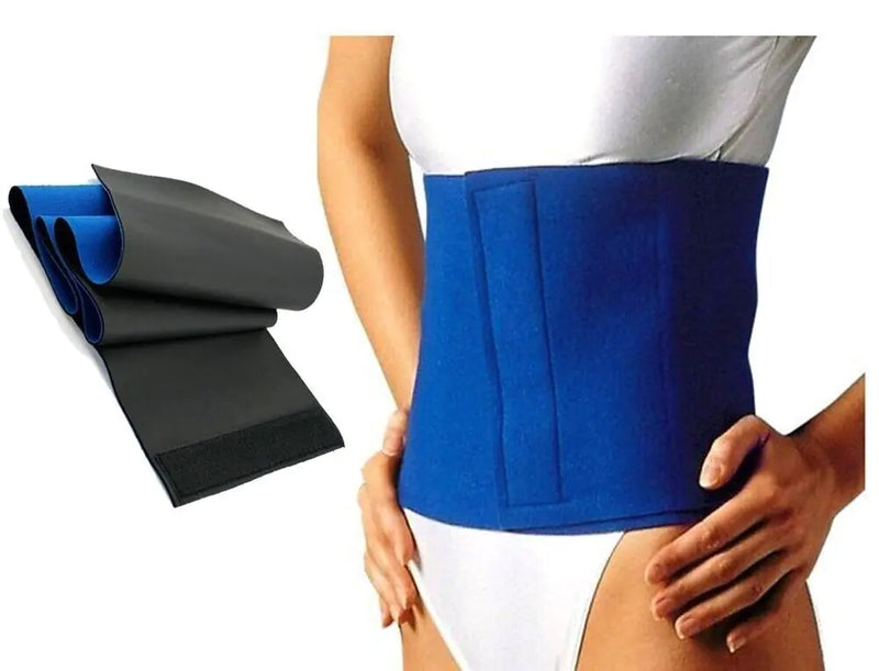 Waist Trimmer Belt Sweat Band Wrap Ab Stomach Weight Loss Fat Burner Slimming