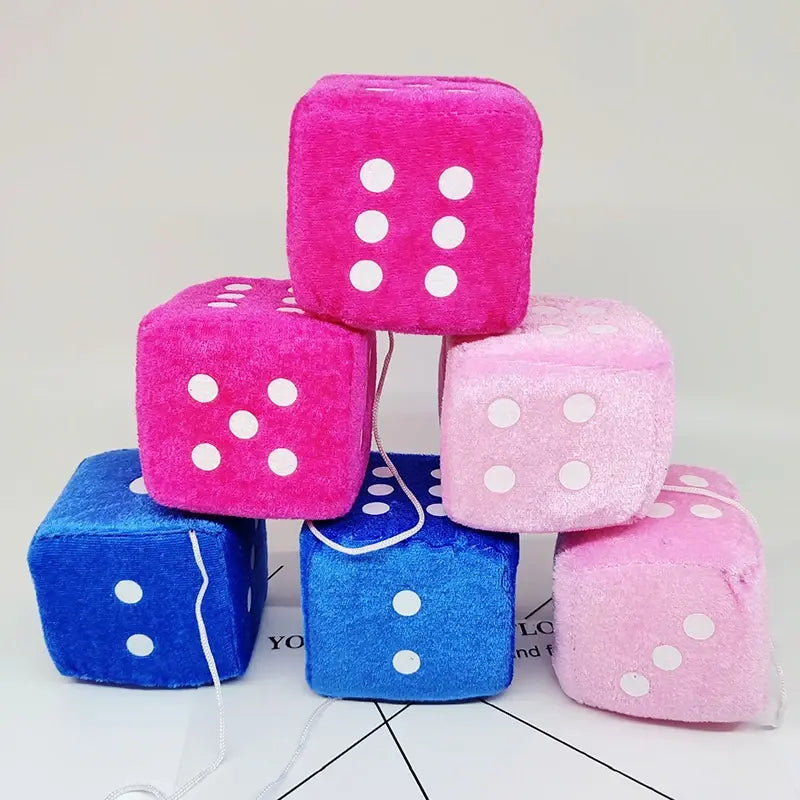 Funny Digital Sponge Plush Dice