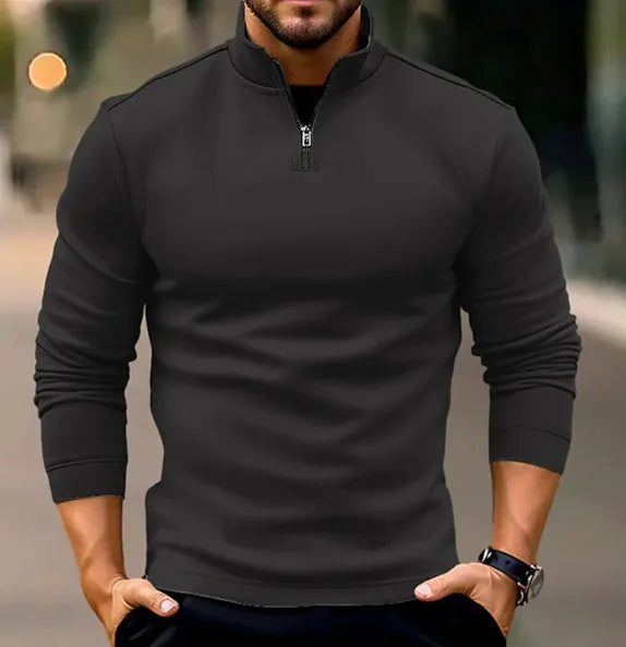 Long-sleeve Zipper Men&