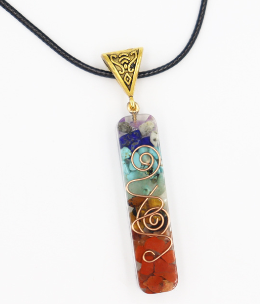 Rainbow Chakra Energy Necklace