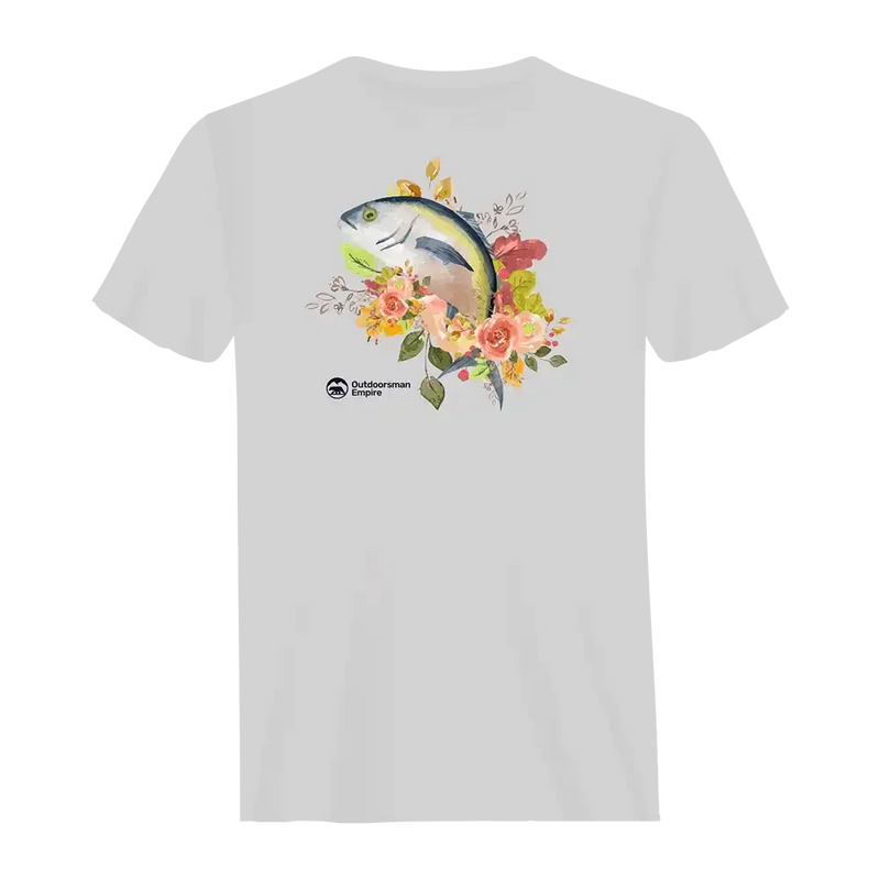 Fishing Flower Man T-Shirt