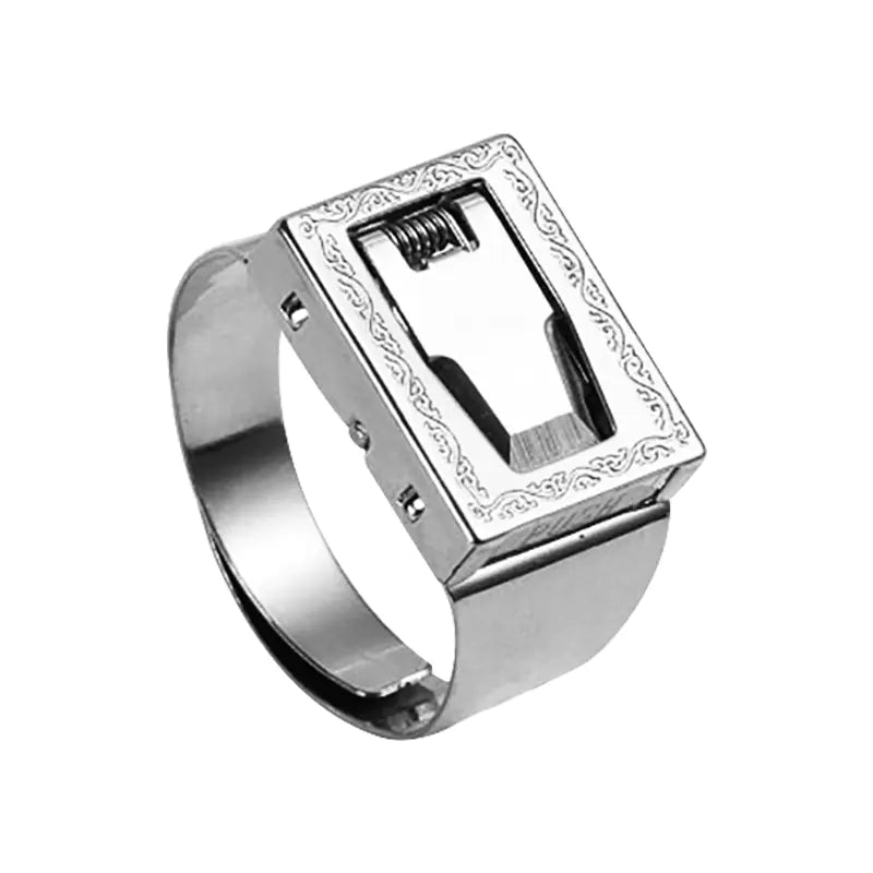 Self-Defense Ring with Built-in Blade