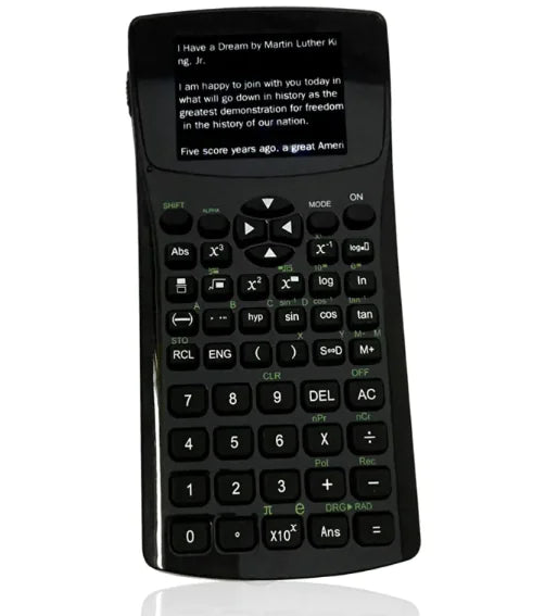Portable Text & Calculator Reader