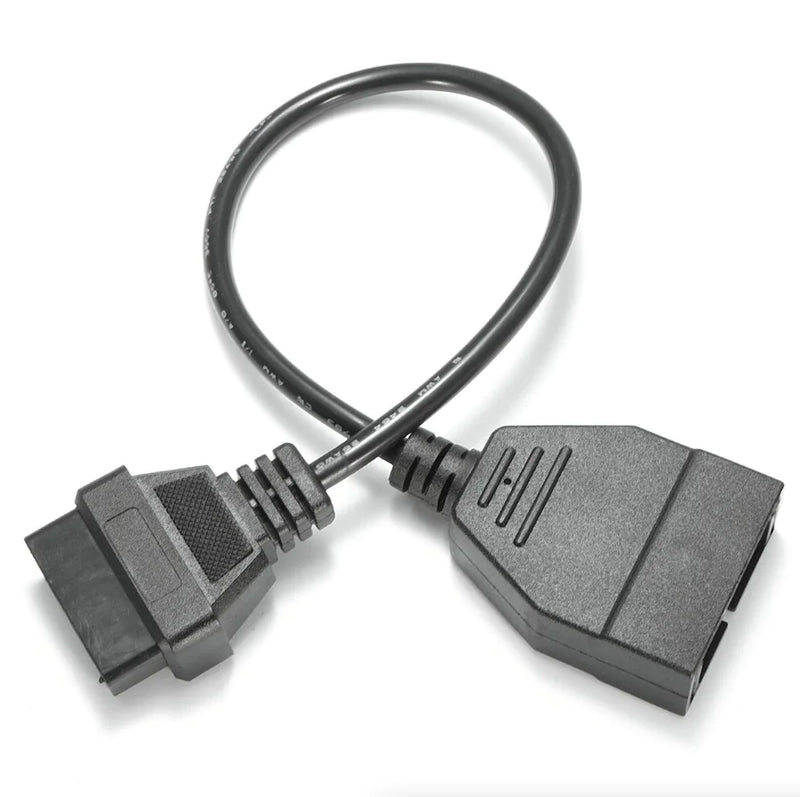 12 Pin OBD1 To 16 Pin OBD2 Convertor Adapter Cable For GM Diagnostic Scanner US