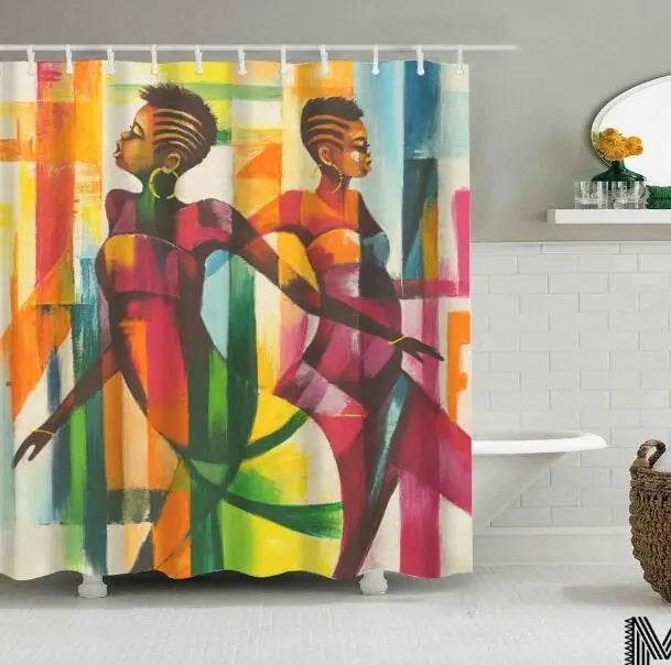 Bathroom Curtain, Drapes, and Shower Curtain