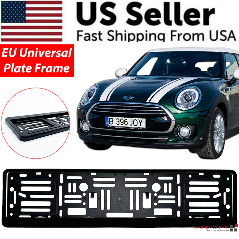 EU Universal Auto Car License Plate Holder Frame European German Russian UK GE