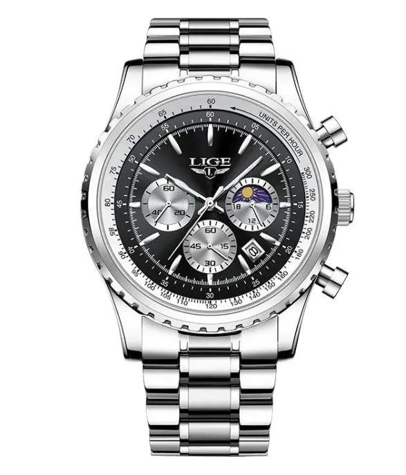 Lunar Elite Men’s Multifunction Quartz Watch