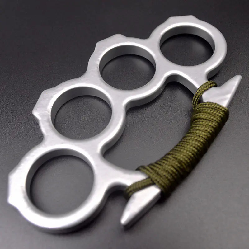 Fiberglass Alloy Four-Finger Self-Defense Ring